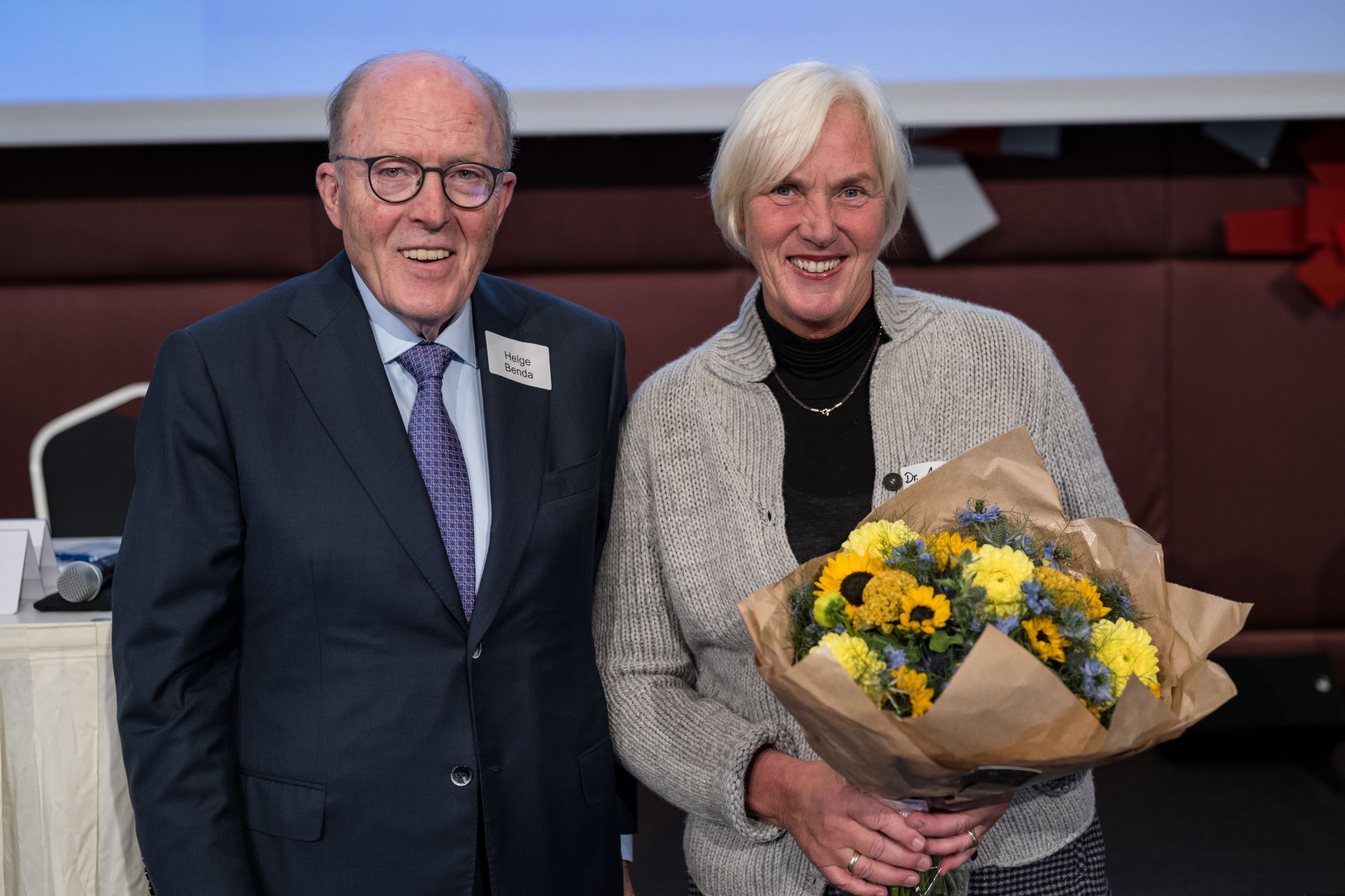 Helge Benda und Dr. Anette Bunse